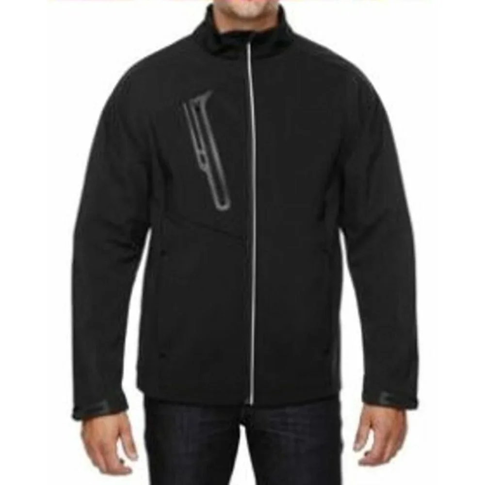 North end Mens Sz XXL Jacket Black Tricot lined Soft Shell 88176 $81 NWT Printed - Picture 1 of 12